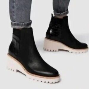 Women's Black Waterproof Huey Boots